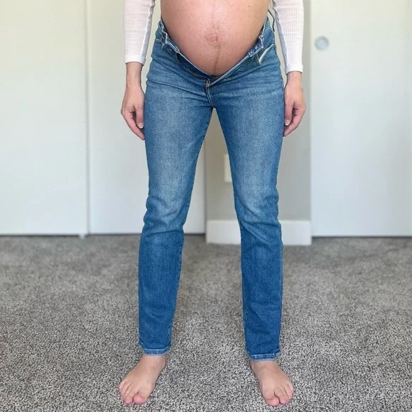 Madewell The Perfect Vintage Jean - Straight Leg - Medium Blue Wash - Size 26 - Picture 2 of 14